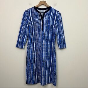 J. McLaughlin Dress Women's Quarter Sleeve Pullover Blue Size Small